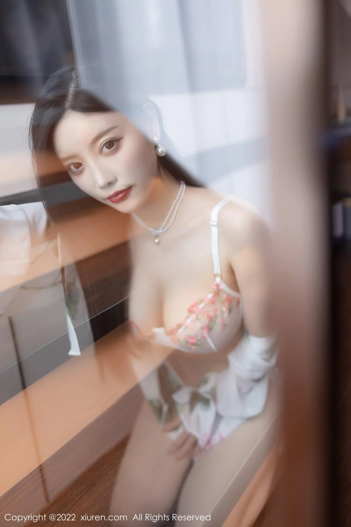 杨晨晨Yome都市丽人系列私房半脱露超薄肉丝完美绝美写真 第 54 张