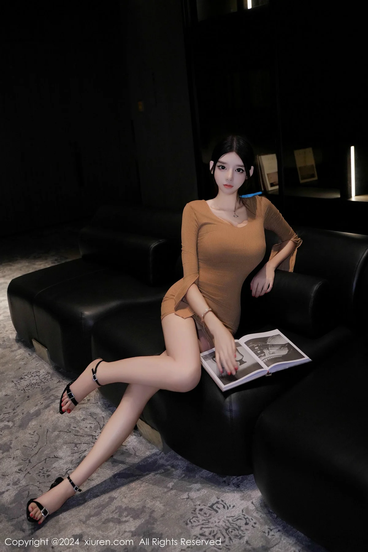 果茶姐姐私房性感红黑搭配情趣内衣秀曼妙身姿撩人绝美写真 第 103 张