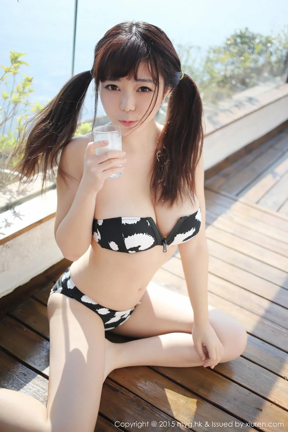 刘飞儿Faye室内性感皮裤秀豪乳翘臀极致绝美写真 第 125 张