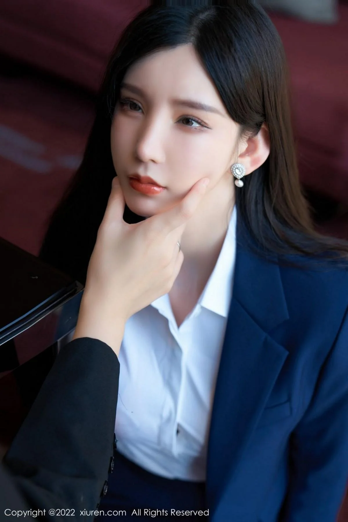 周于希Sally职场风云黑色蕾丝情趣内衣秀惹火身材绝美写真 第 50 张