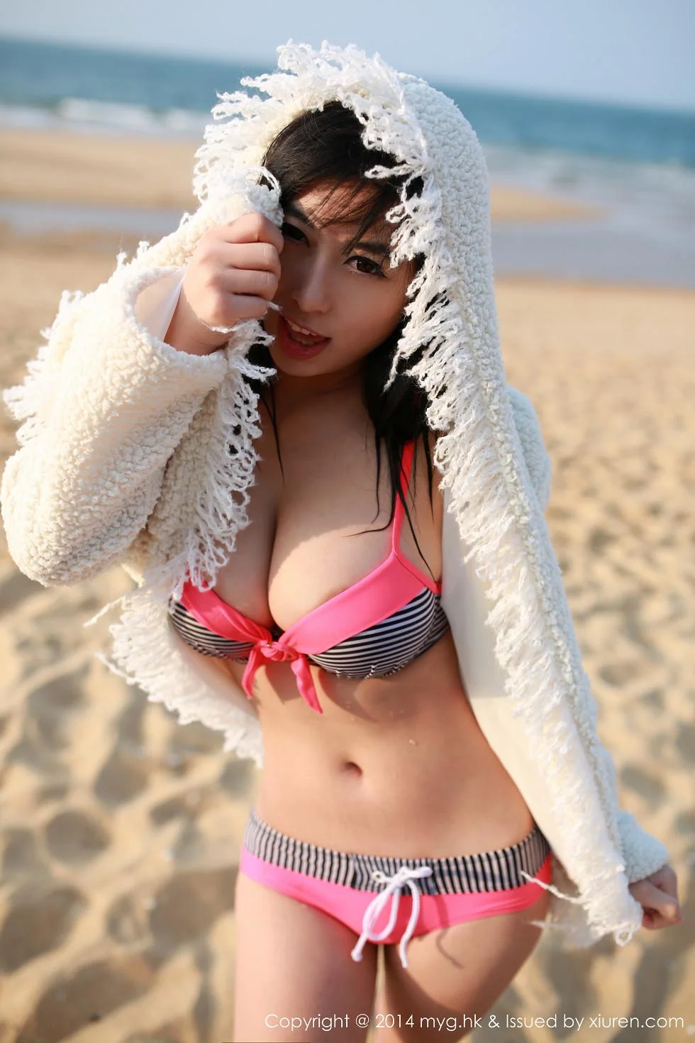 黄可christine红色情趣睡裙真空秀豪乳性感写真 第 122 张