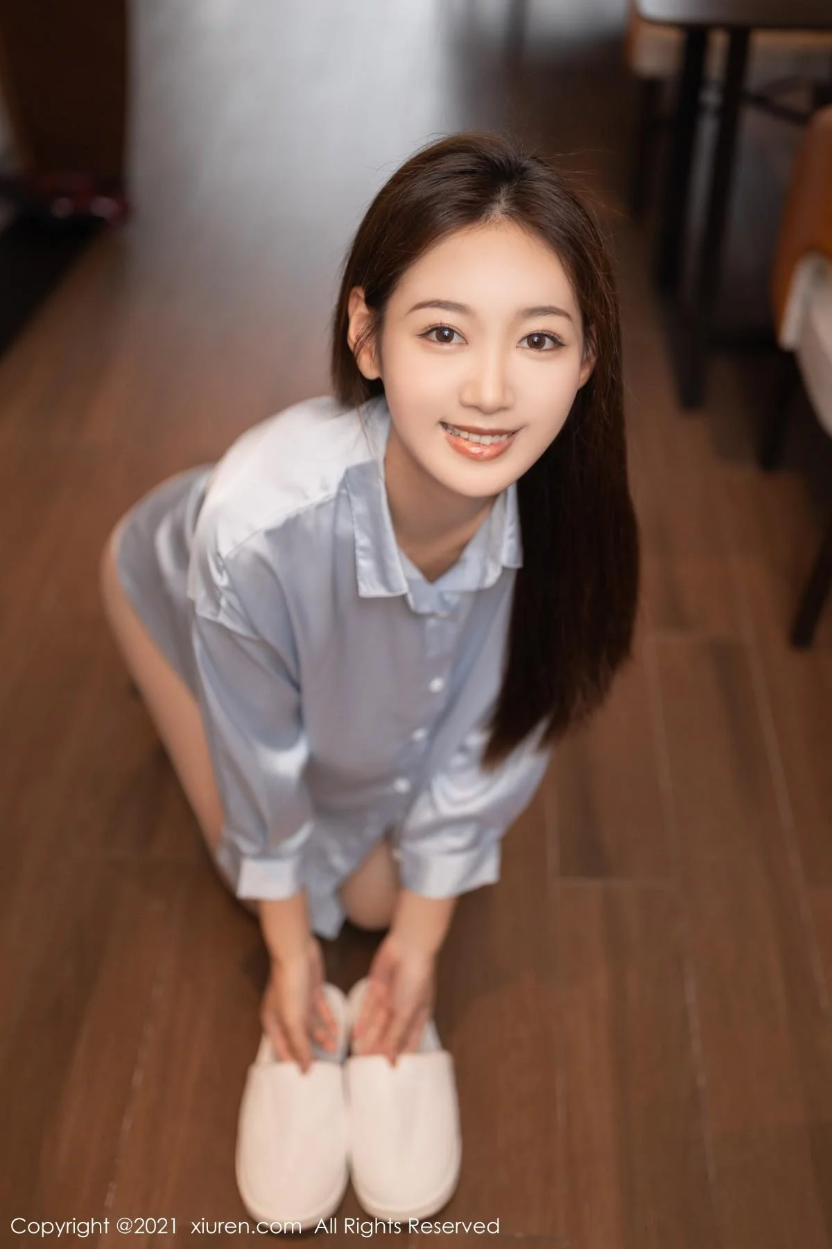 唐安琪江浙沪旅拍男友衬衫主题开档肉丝秀翘臀绝美写真 第 4 张