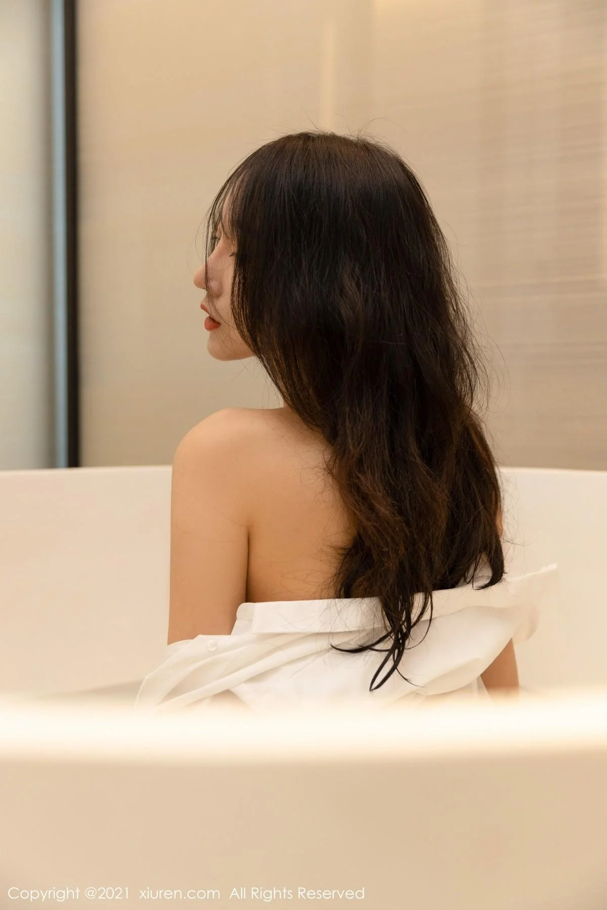 玥儿玥er厦门旅拍修理工剧情主题浴缸黑丝裤袜湿身绝美写真 第 54 张
