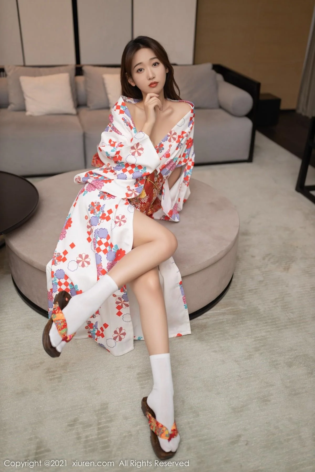 唐安琪江浙沪旅拍日料情景主题脱和服露蕾丝内衣绝美写真 第 17 张