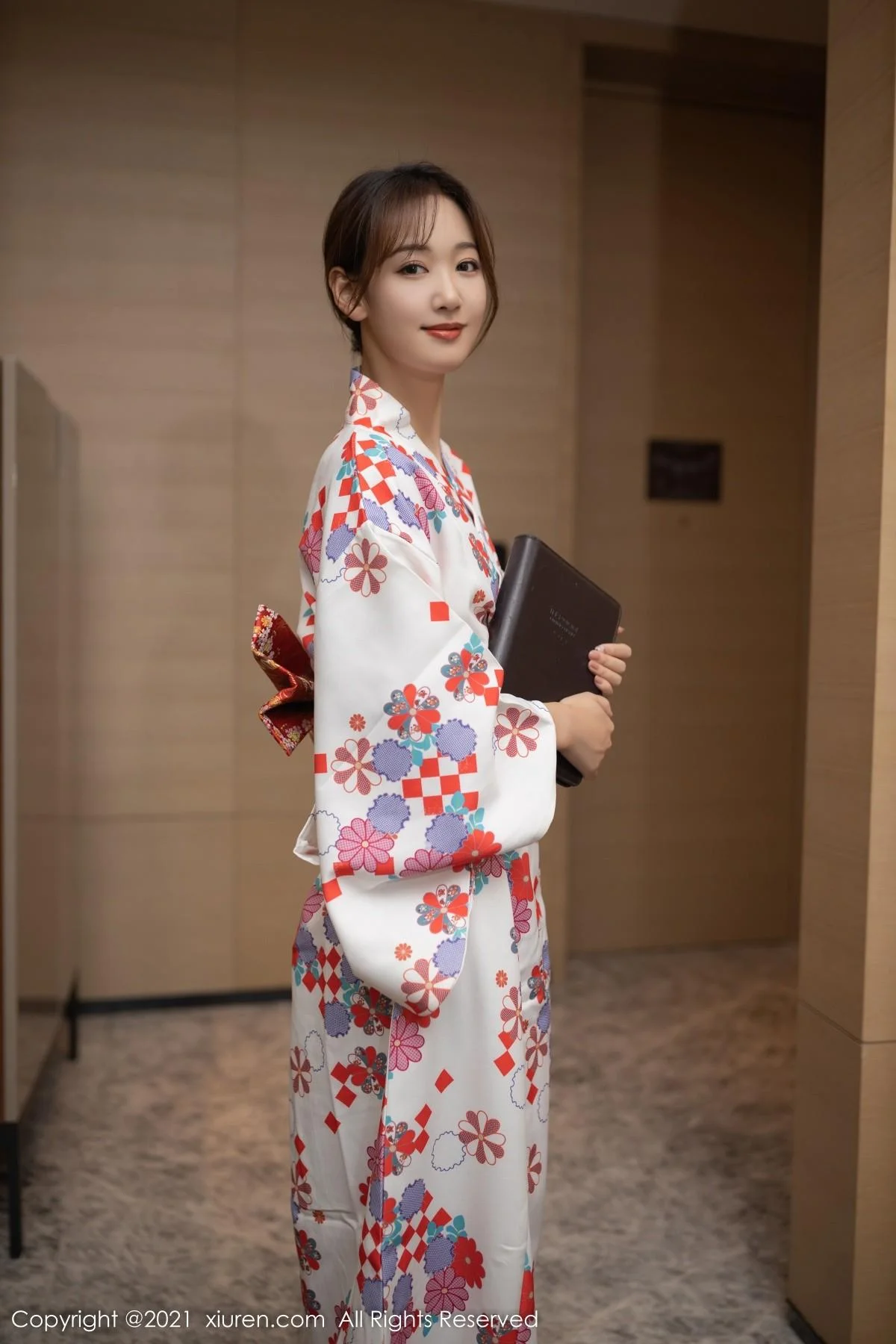 唐安琪江浙沪旅拍日料情景主题脱和服露蕾丝内衣绝美写真 第 5 张