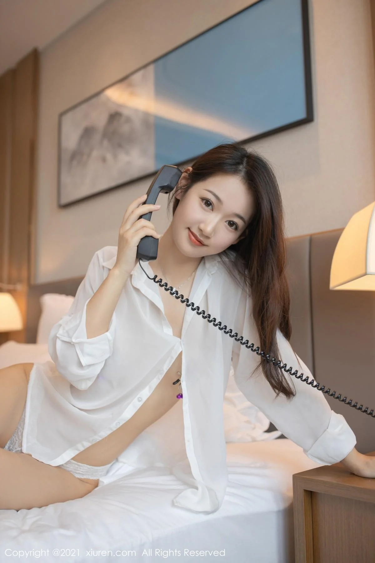 唐安琪今晚不回家主题私房半脱露蕾丝内衣撩人绝美写真 第 67 张