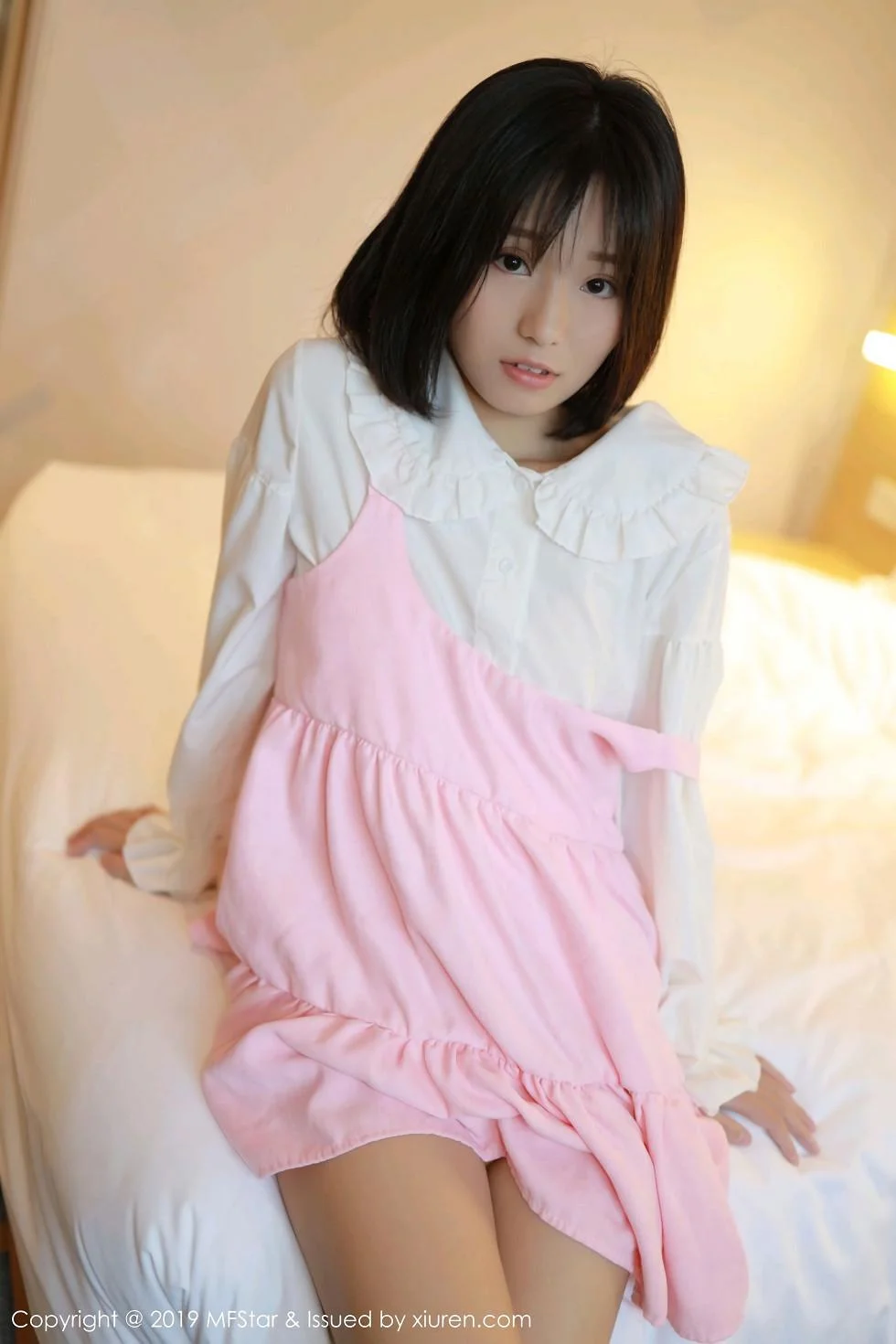 仓井优香居家床上脱性感白衬衣大尺度全裸惹火绝美写真 第 9 张