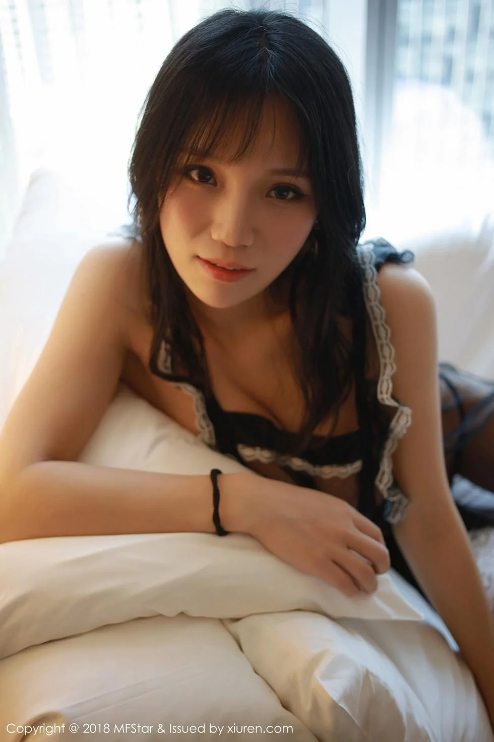 李可可居家私房蕾丝边情趣女仆装透视秀豪乳绝美写真 第 14 张