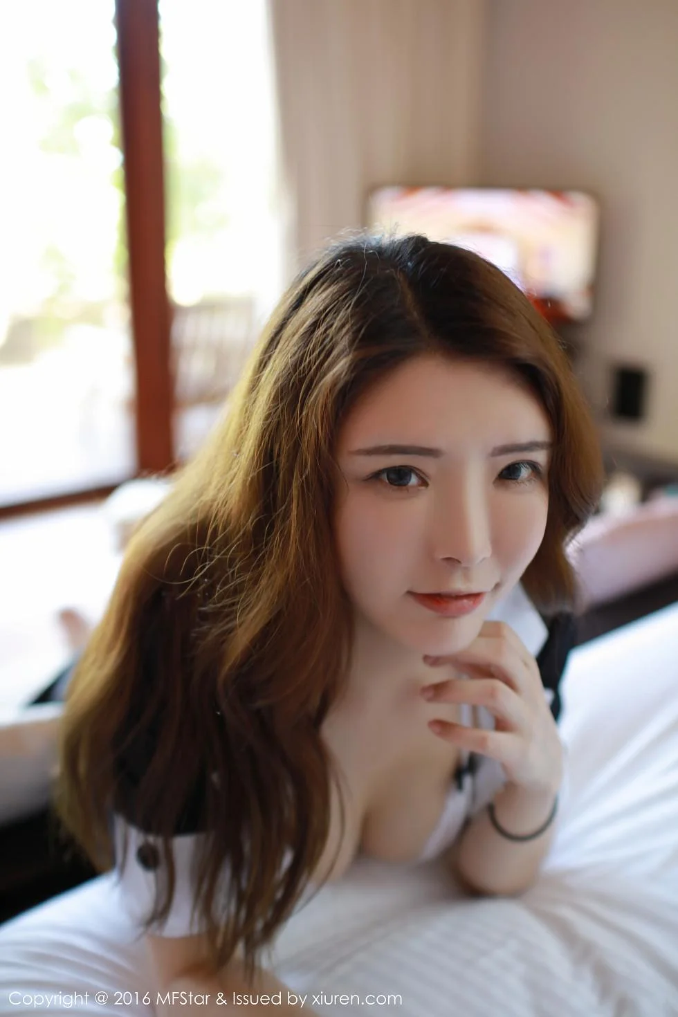 夏小秋秋秋马尔代夫旅拍白色蕾丝情趣内衣诱惑 第 35 张