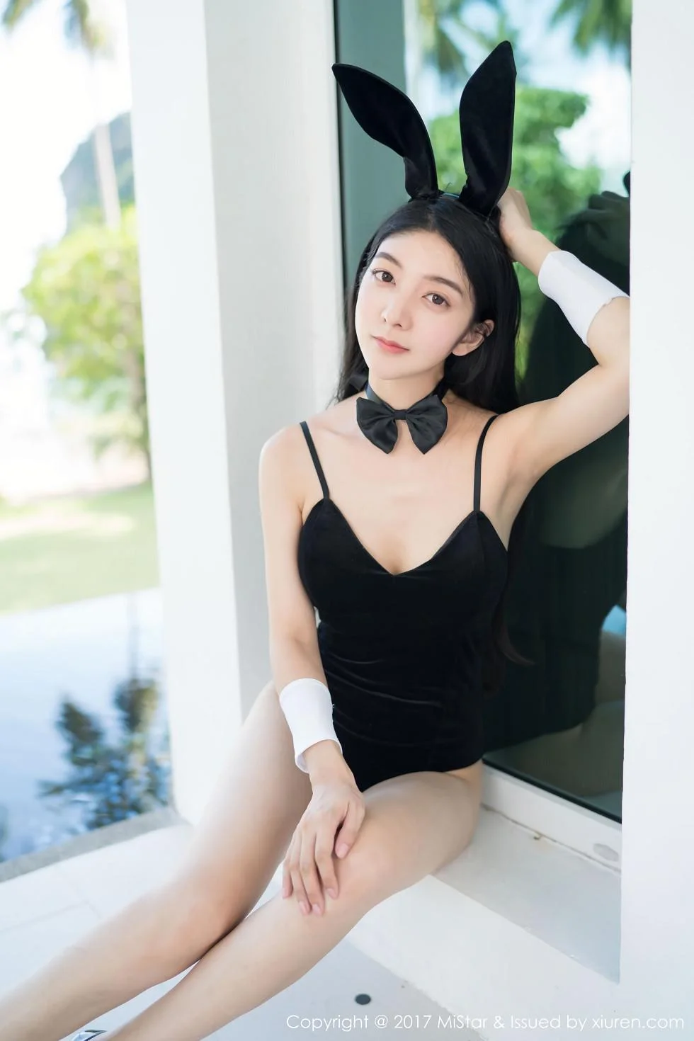 小热巴甲米旅拍性感兔女郎连体泳装秀完美身材写真 第 23 张