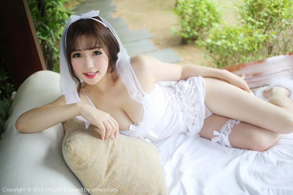 徐cake三亚旅拍白裙婚纱秀豪乳脱内裤秀美臀写真 第 95 张