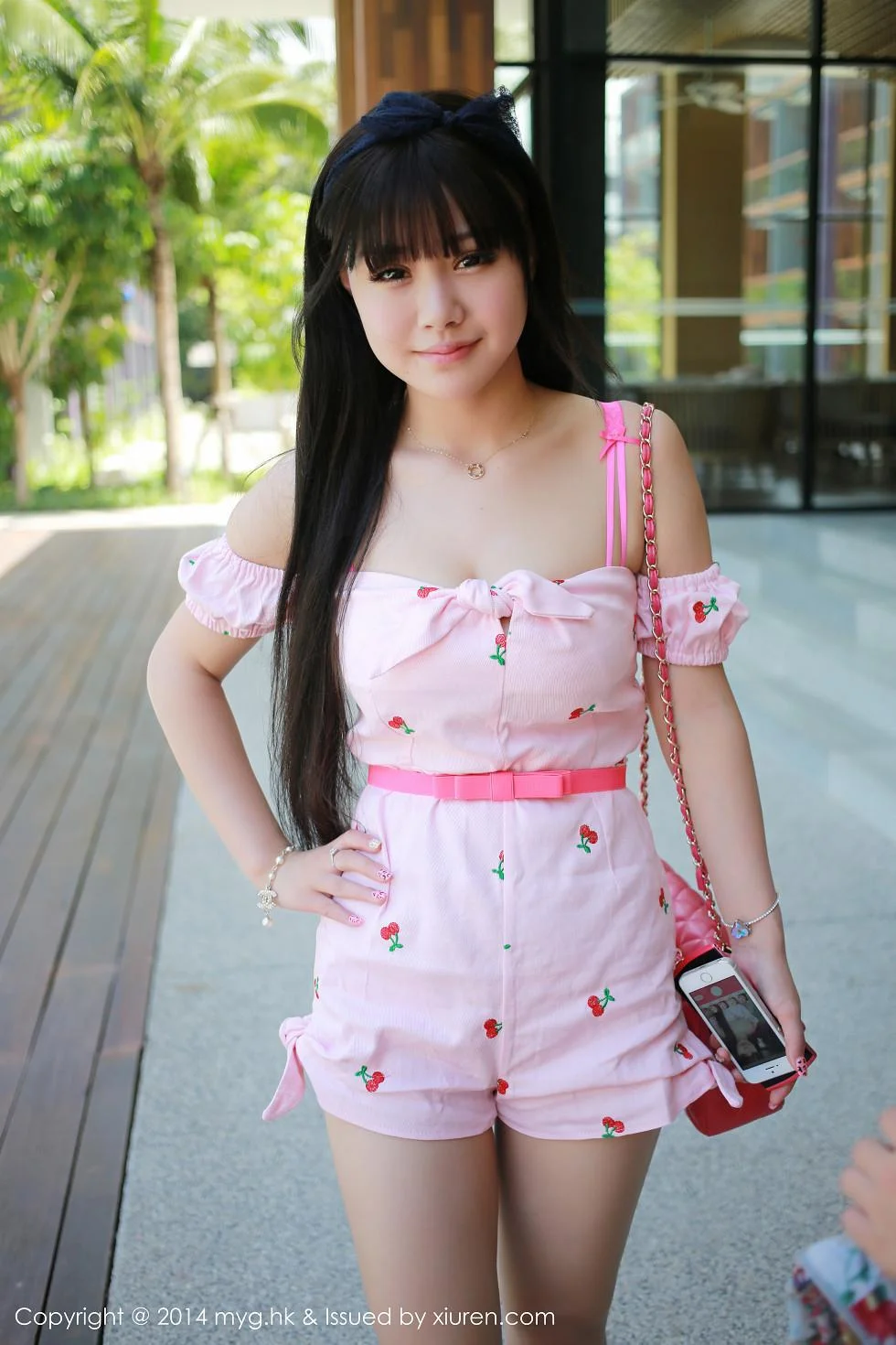 Barbie可儿海边清凉花色比基尼爆乳绝美写真 第 58 张
