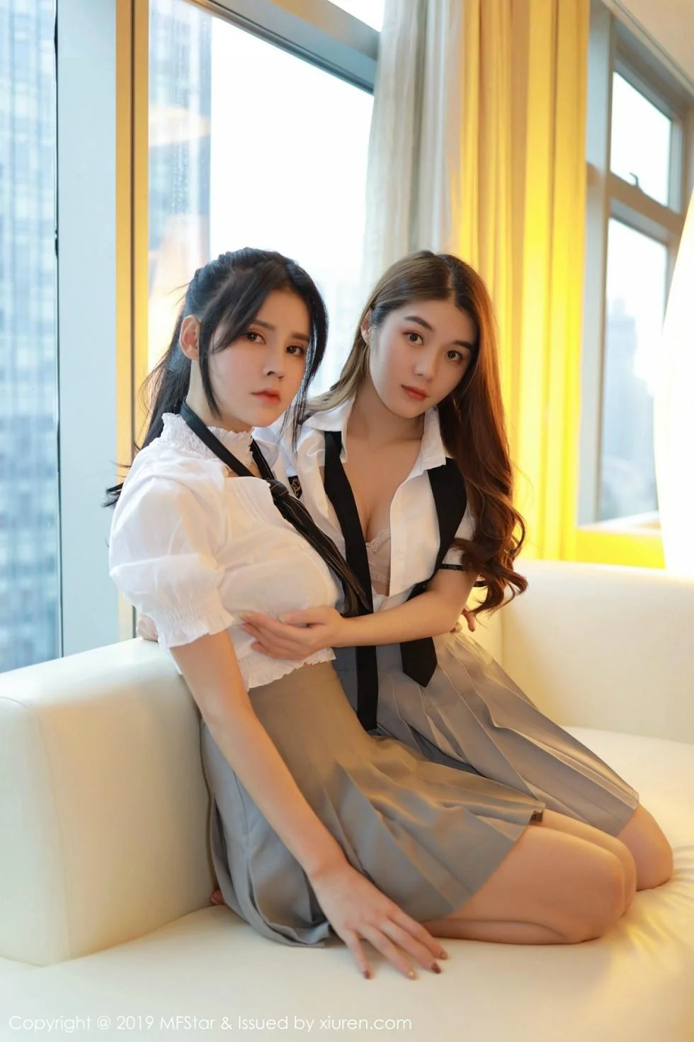 模范学院合集双人拉拉私房情趣内衣惹火绝美写真 第 58 张