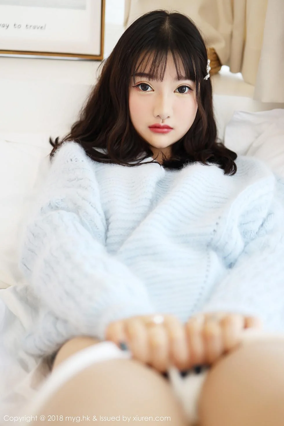 小尤奈清新毛衣秀雪乳半脱内裤翘臀屁沟极致绝美写真 第 63 张