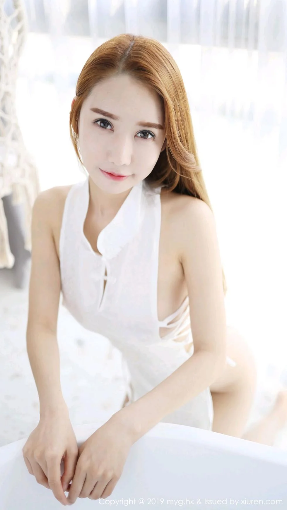 小樱baby私房粉色薄纱内衣透视秀豪乳惹火绝美写真 第 27 张