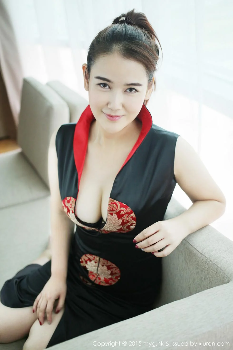 猫本amy白色薄纱透视裙完美身材极致绝美写真 第 43 张