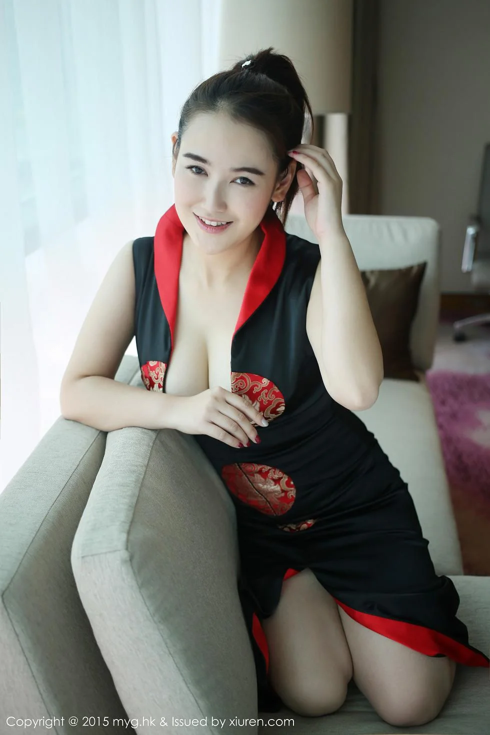 猫本amy白色薄纱透视裙完美身材极致绝美写真 第 53 张