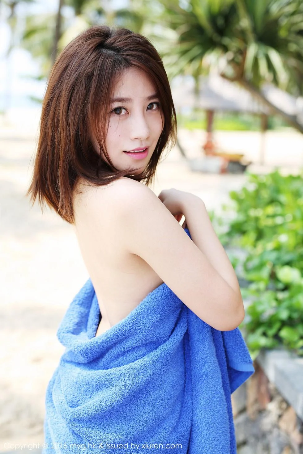 许诺Sabrina三亚旅拍第2套浴室里粉红内衣秀豪乳写真 第 82 张