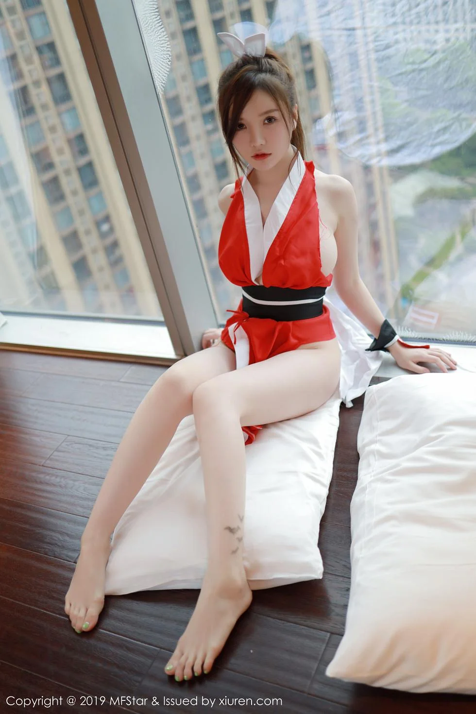 糯美子Mini私房COS经典不知火舞系列火辣绝美写真 第 92 张