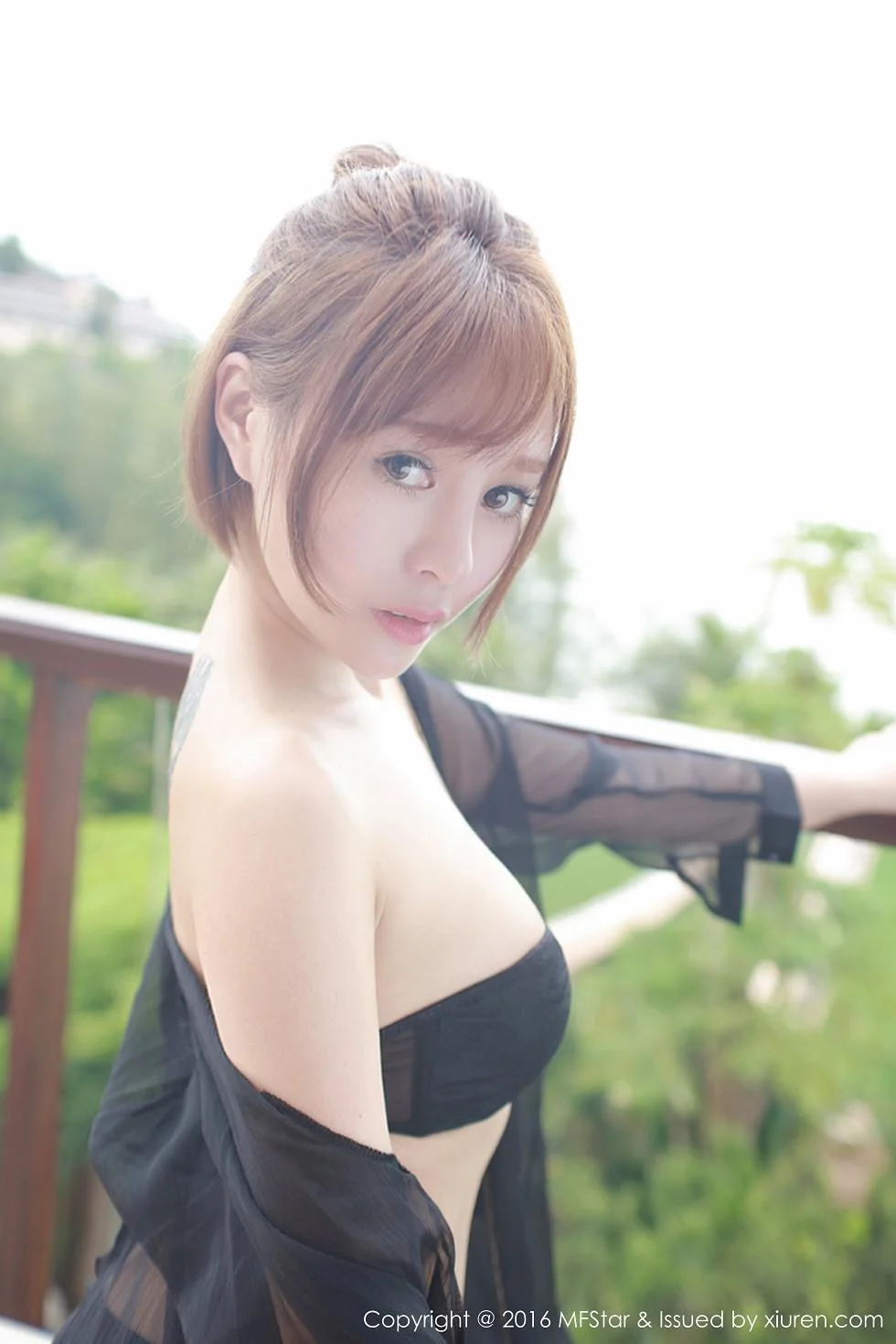 Evelyn艾莉泰国心愿旅拍浴缸里黑纱湿身绝美写真 第 106 张