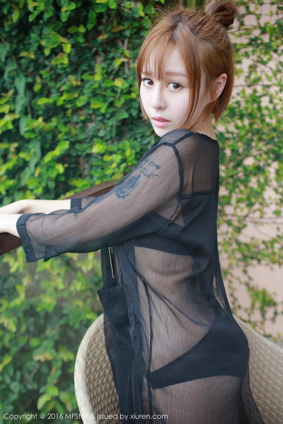 Evelyn艾莉泰国心愿旅拍浴缸里黑纱湿身绝美写真 第 80 张