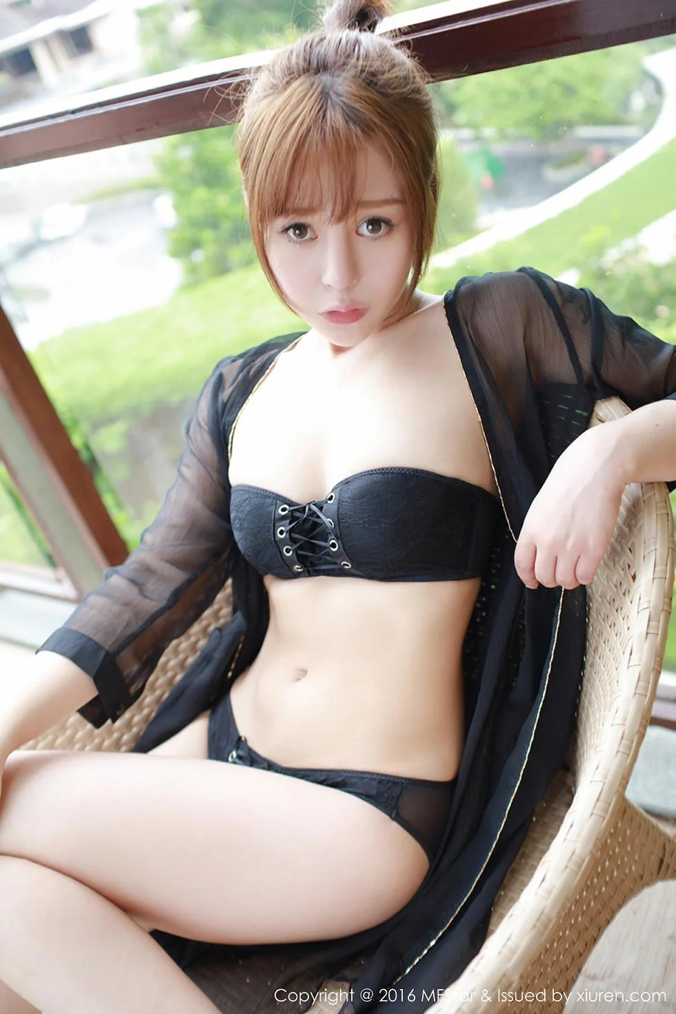 Evelyn艾莉泰国心愿旅拍浴缸里黑纱湿身绝美写真 第 85 张