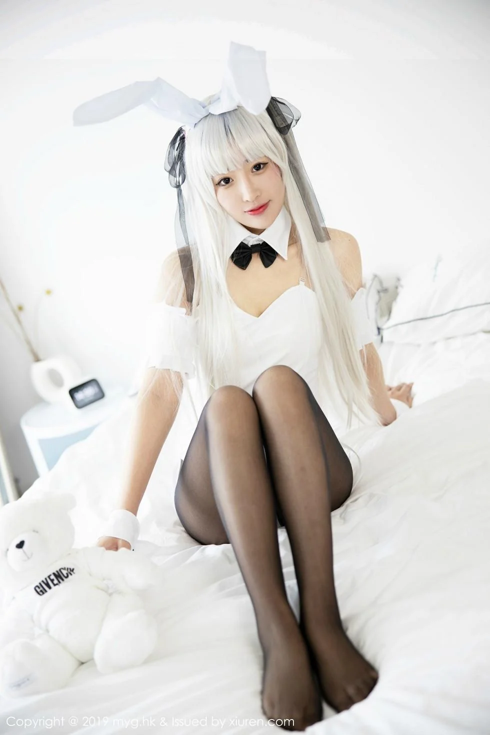 童丹娜cara性感兔女郎无内黑丝裤袜秀翘臀极致绝美写真 第 23 张