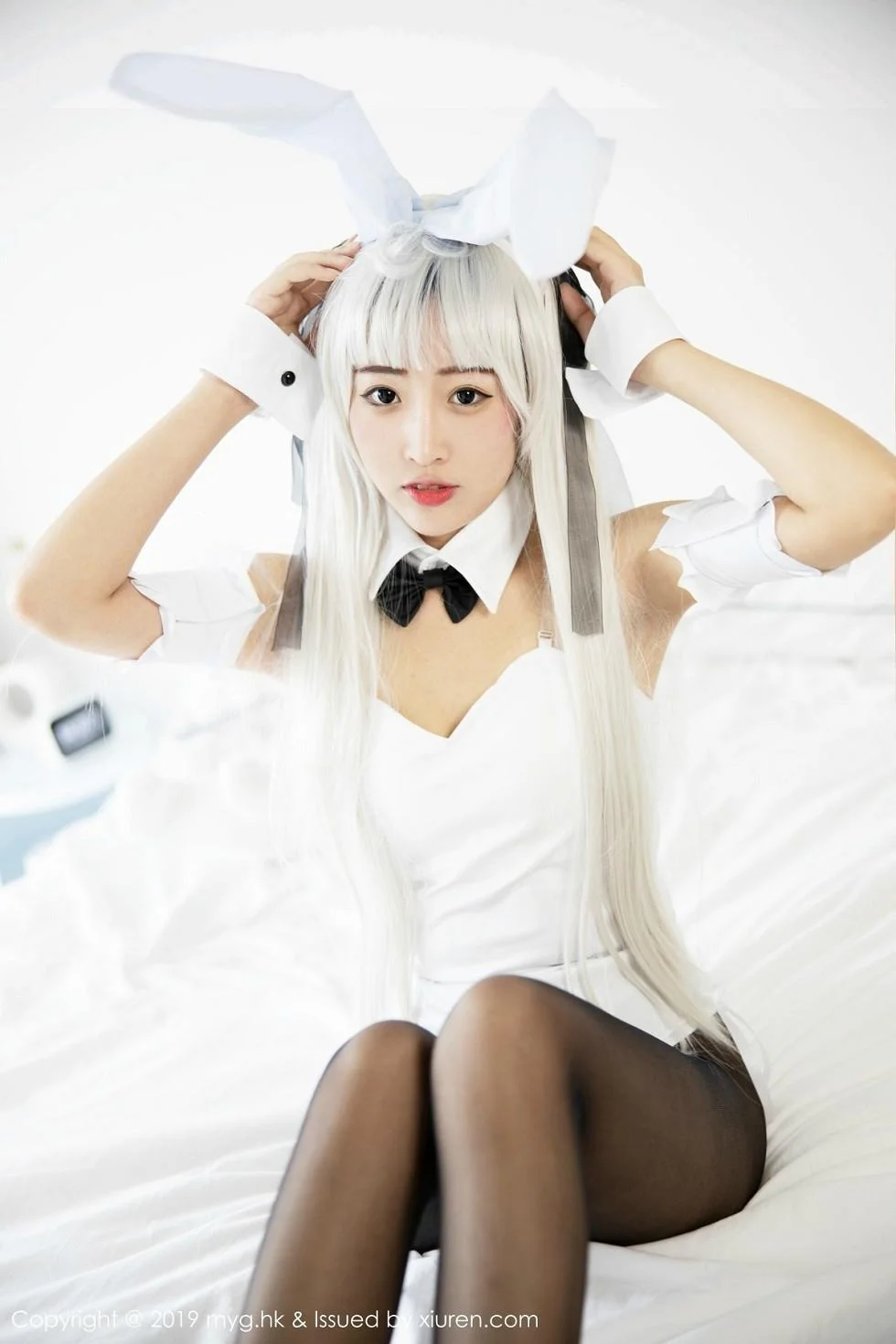 童丹娜cara性感兔女郎无内黑丝裤袜秀翘臀极致绝美写真 第 48 张