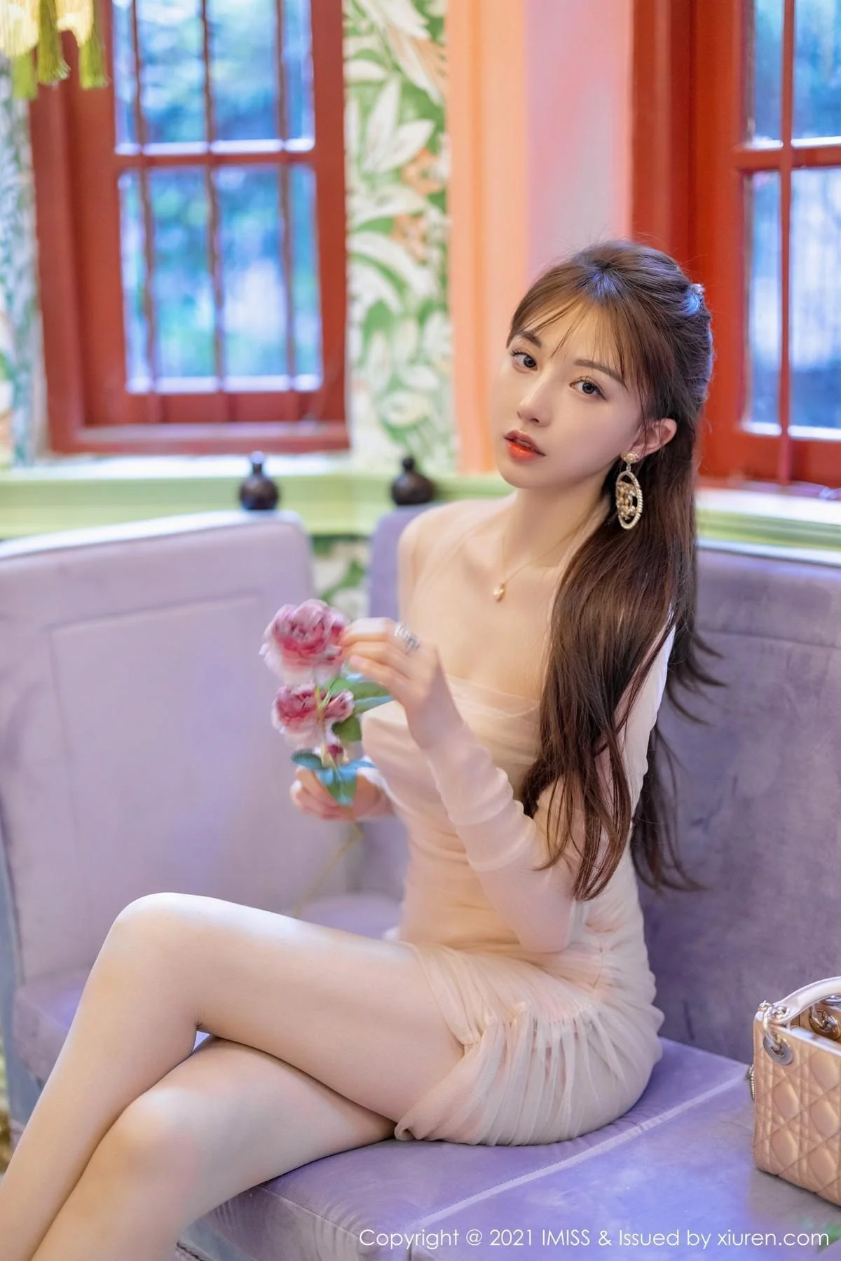 气质Lynn刘奕宁户外街拍系列+私房薄纱裙秀美腿绝美写真 第 68 张