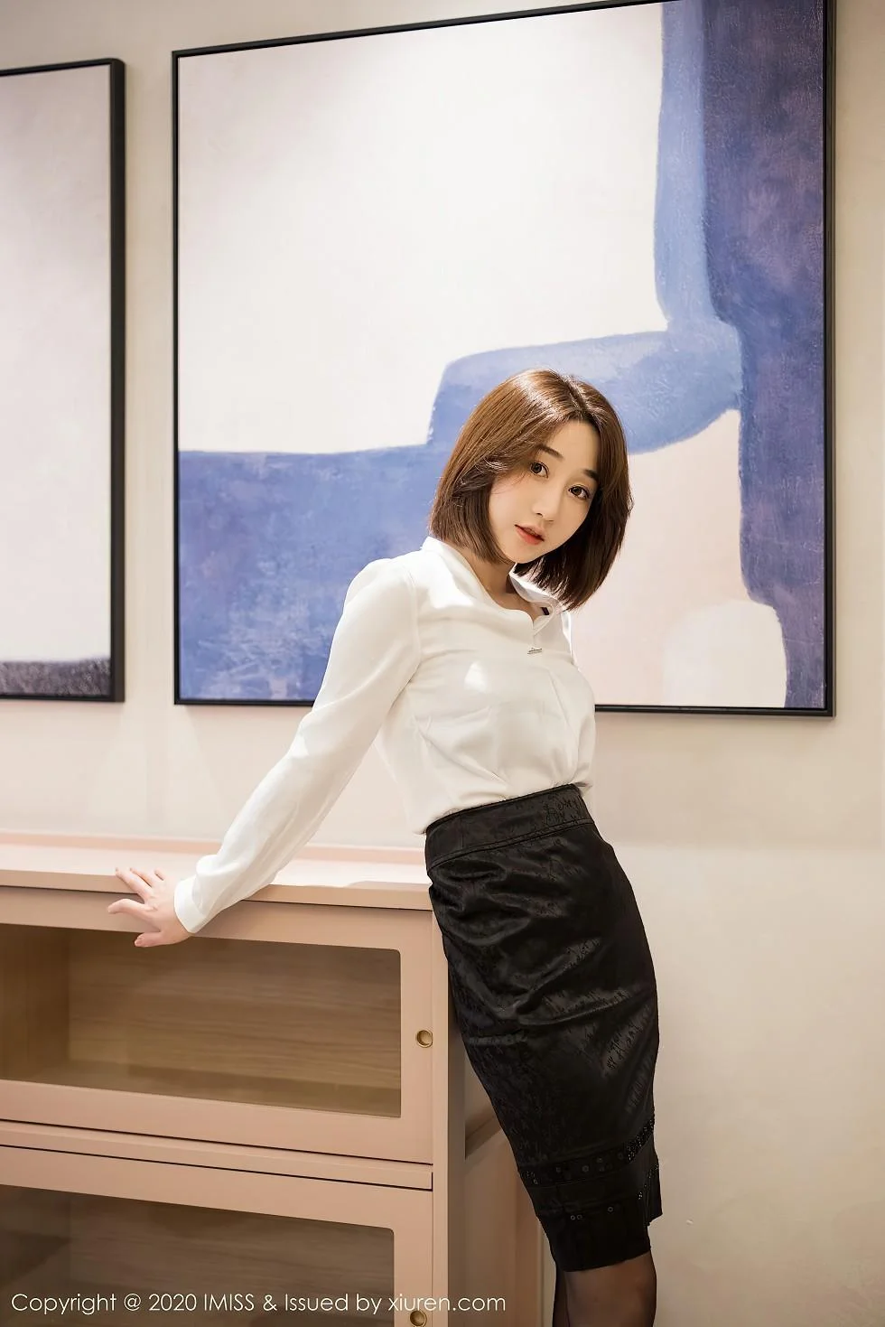 九月生_心愿旅拍职场秘书制服主题露私房内衣完美绝美写真 第 6 张