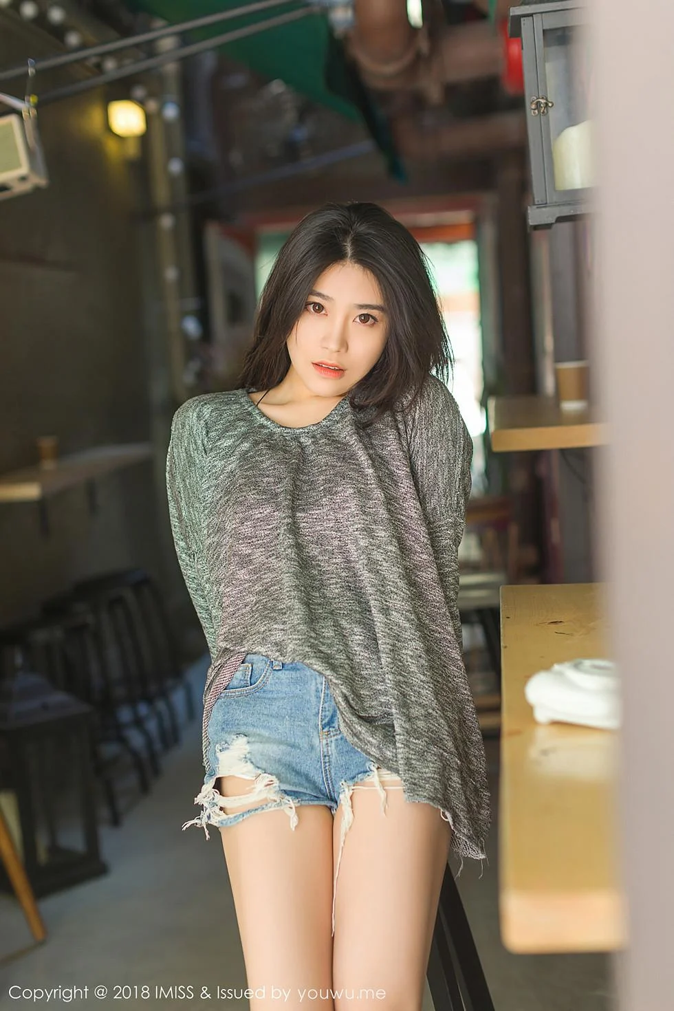 许诺Sabrina私房床上薄纱透视秀丁字裤妩媚绝美写真 第 83 张