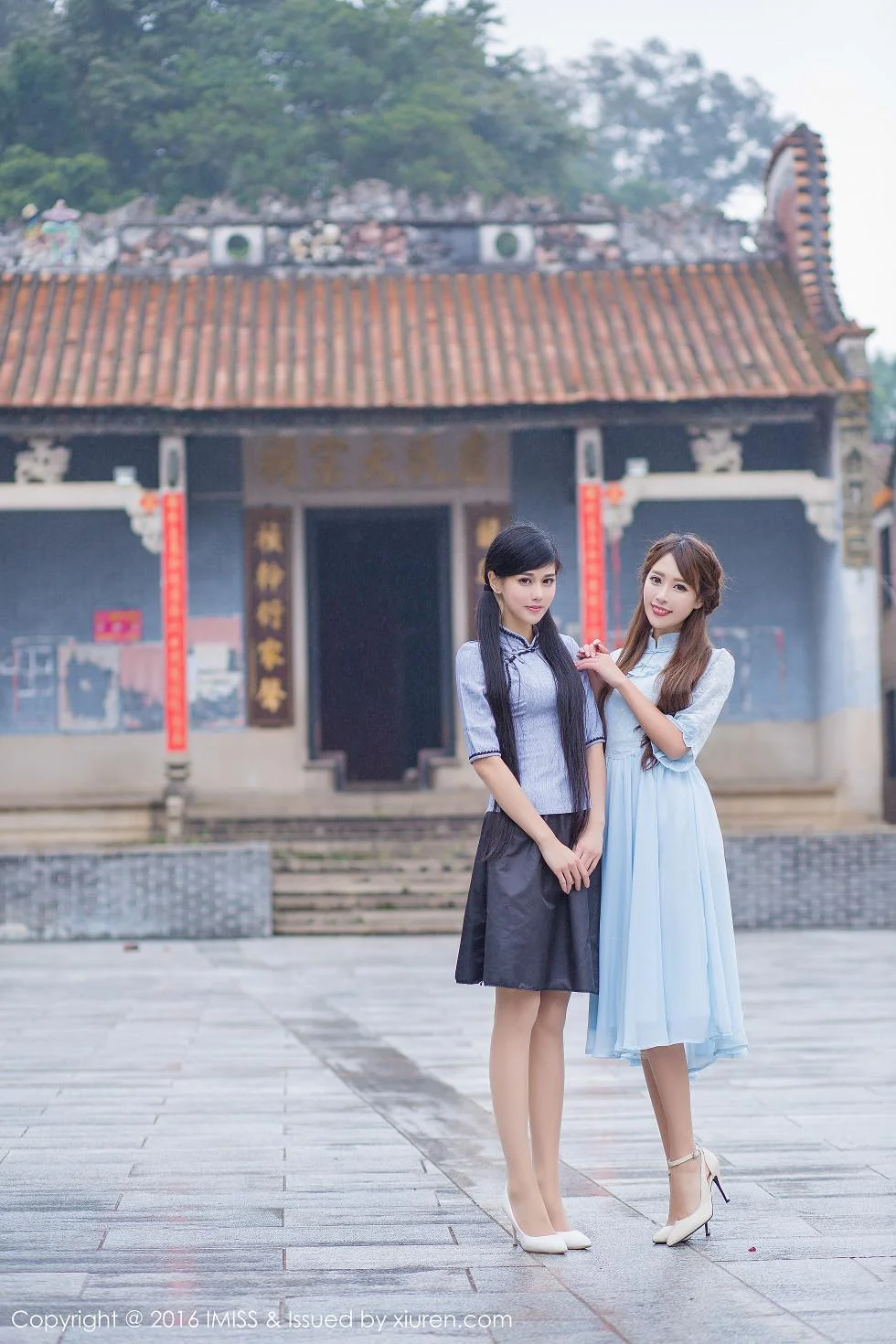 王曼妮&谭小雅古典旗袍风完美身材性感迷人写真 第 109 张