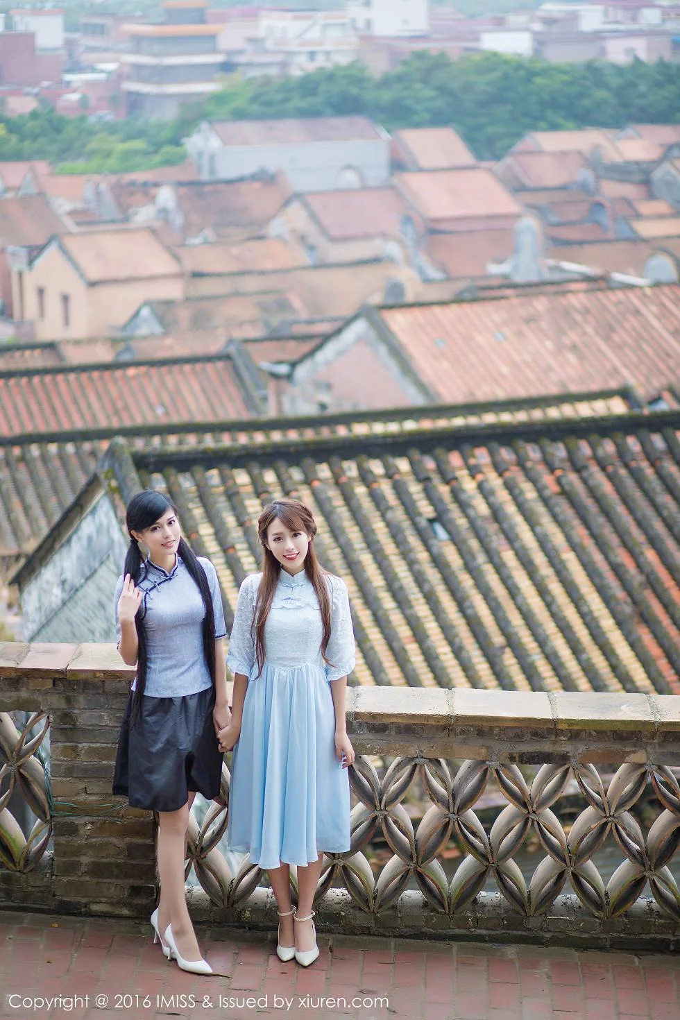 王曼妮&谭小雅古典旗袍风完美身材性感迷人写真 第 90 张