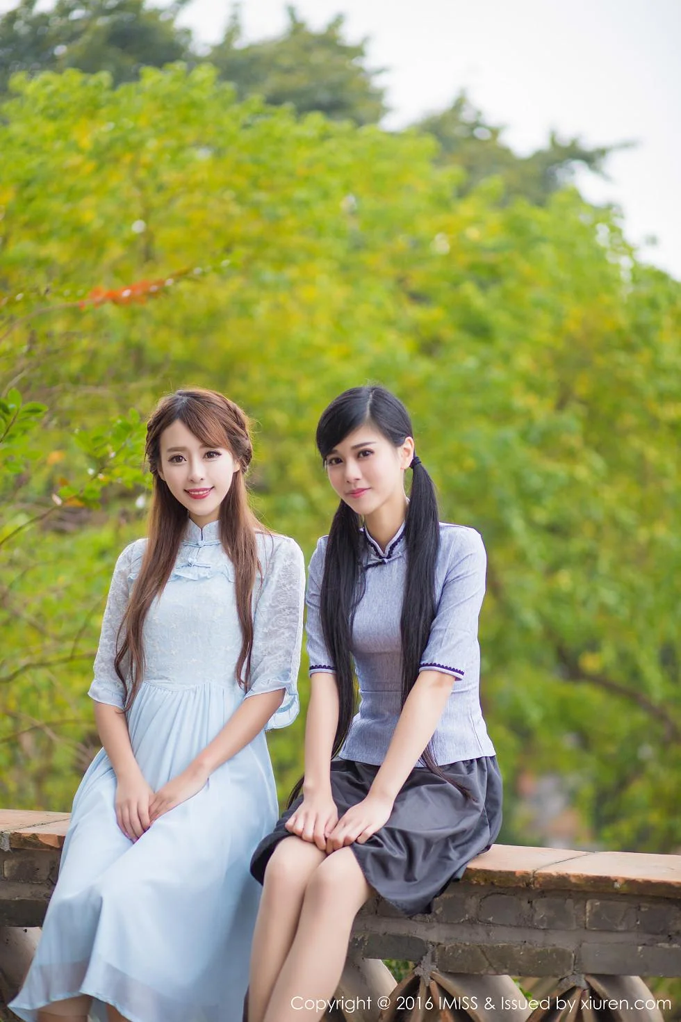 王曼妮&谭小雅古典旗袍风完美身材性感迷人写真 第 92 张