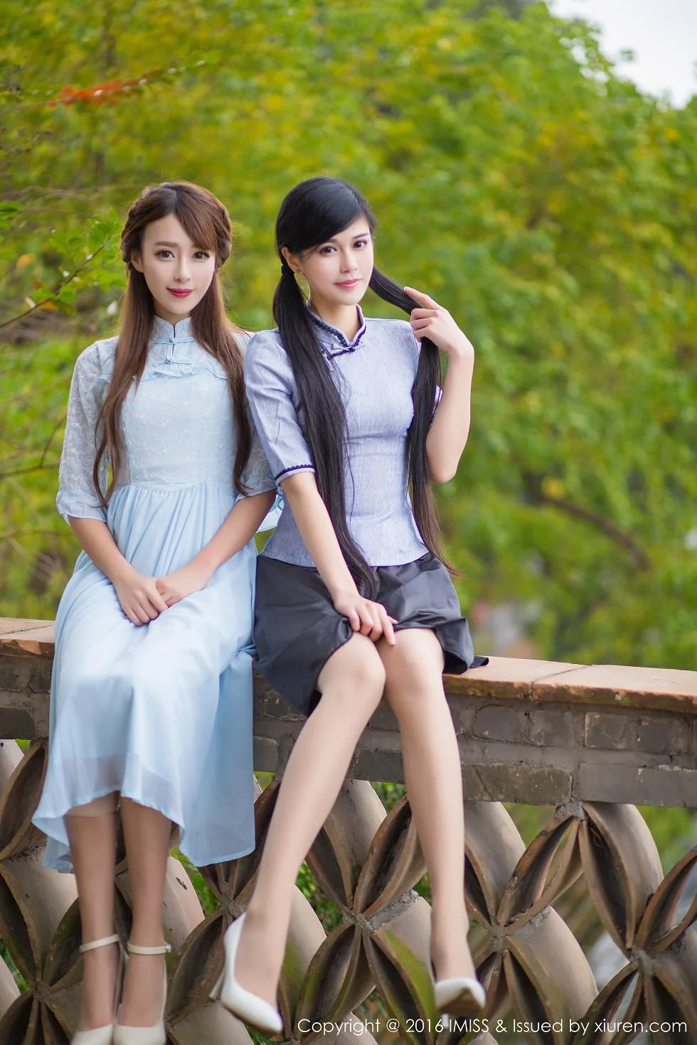 王曼妮&谭小雅古典旗袍风完美身材性感迷人写真 第 93 张