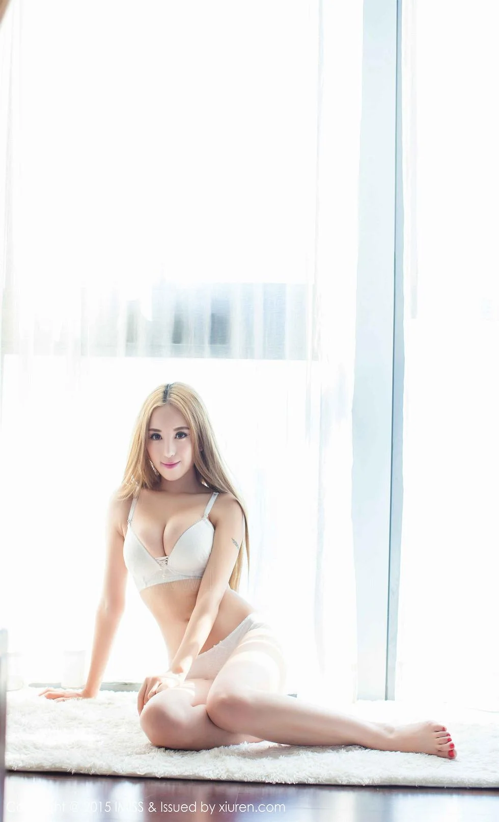 混血陈思琪Art白色内衣饱满双乳撩人绝美写真 第 50 张
