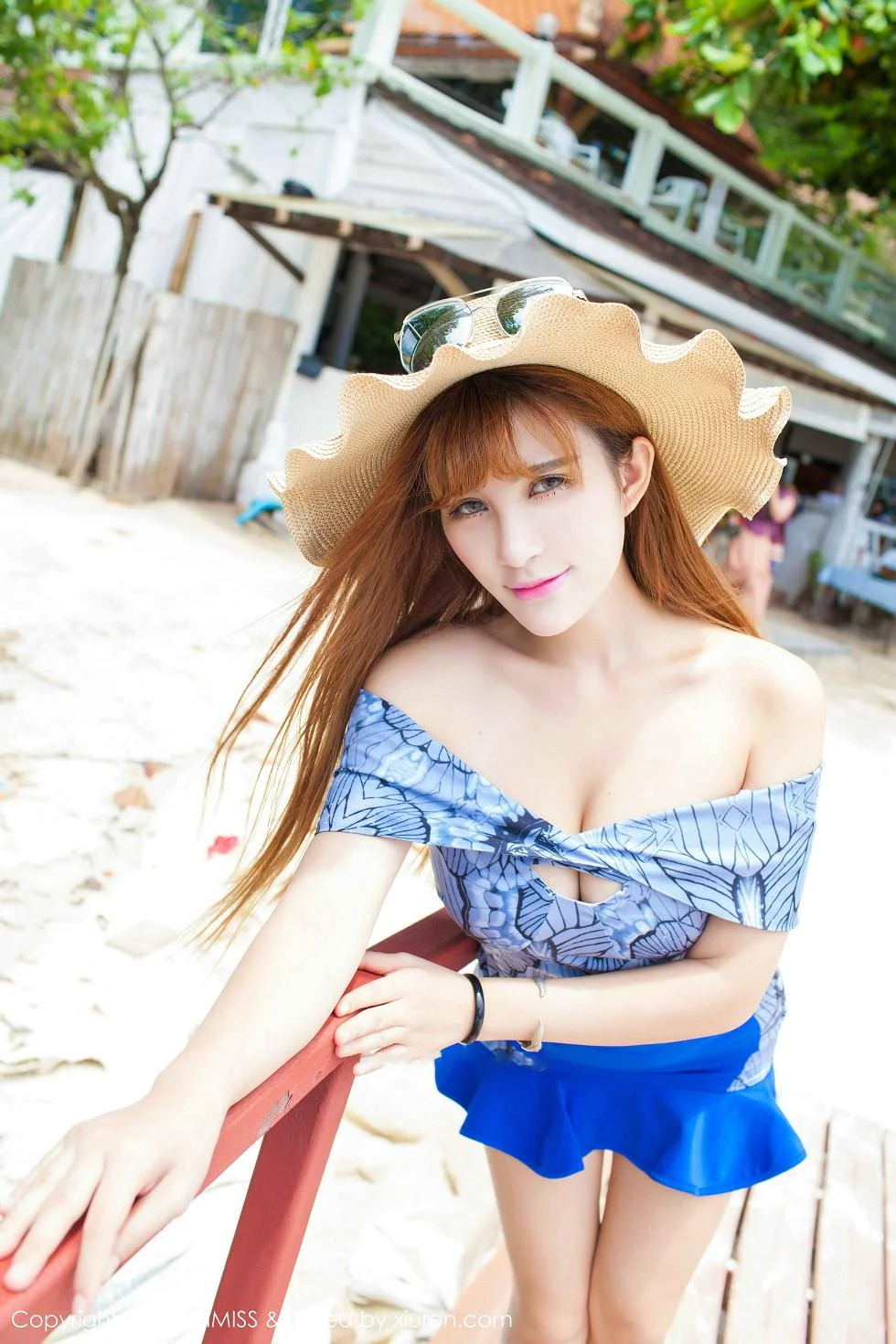 LalaBaby啦啦普吉岛旅拍高腰内衣秀美胸巨乳 第 61 张