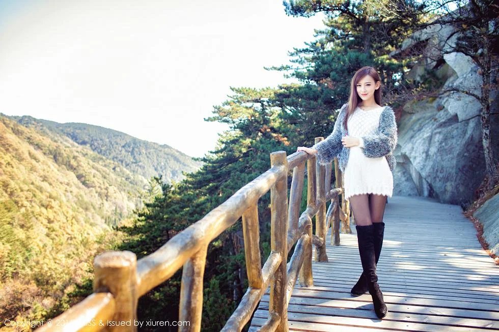 李玉洁Daisy大别山薄刀峰旅拍完美身材性感写真 第 102 张