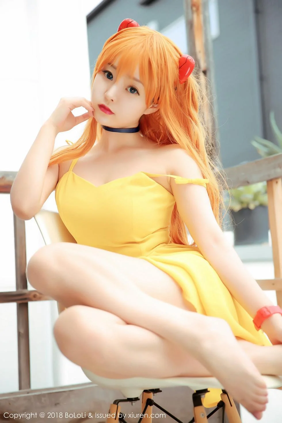 柳侑绮Sevenbaby性感COS系列超美EVAcos魅惑私房写真 第 19 张