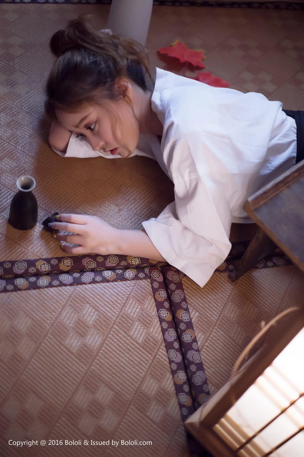 柳侑绮化身剑道美少女性感白色内衣爆乳绝美写真 第 41 张