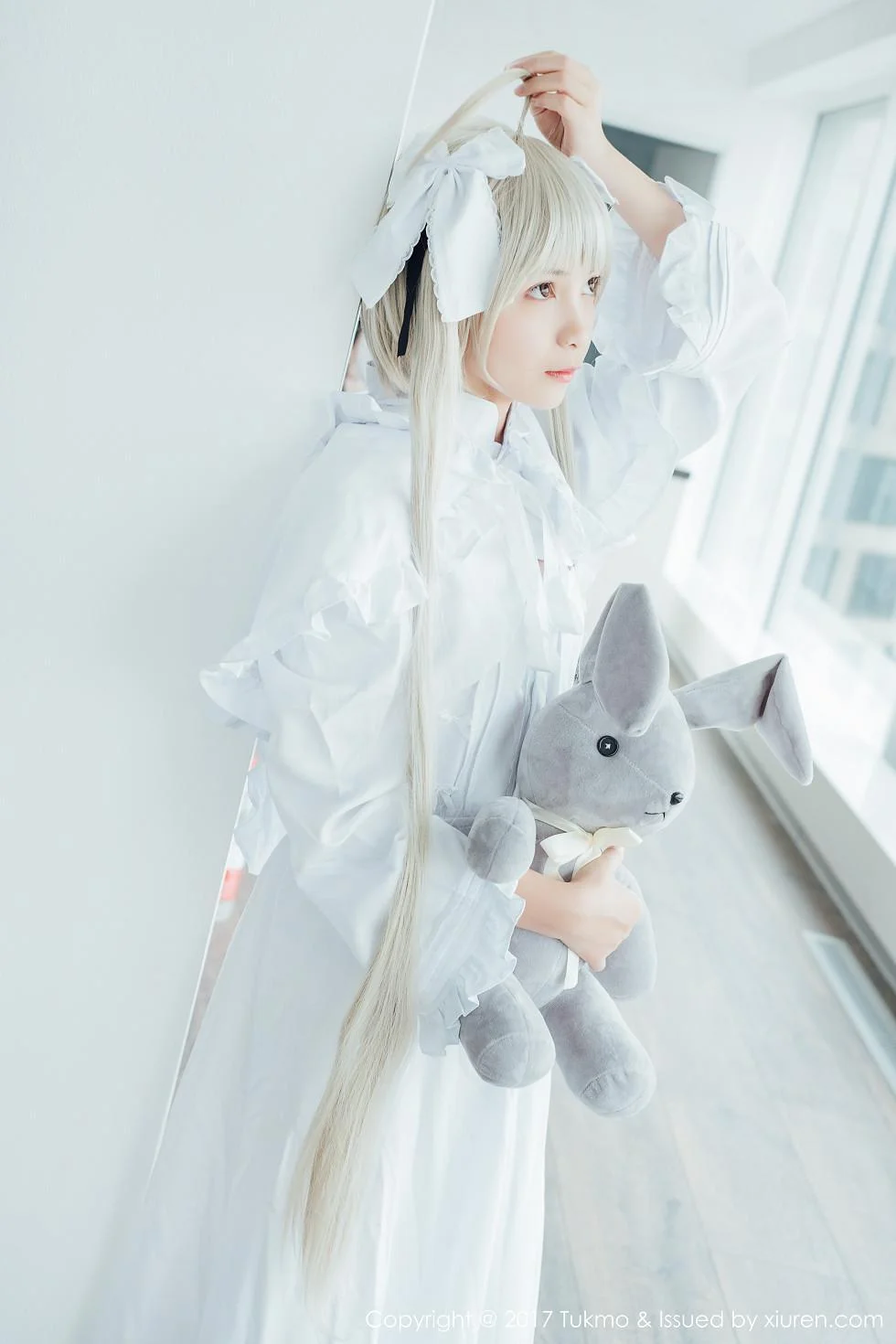 鱼丸COS春日野穹系列雪嫩皮肤甜美迷人写真 第 67 张