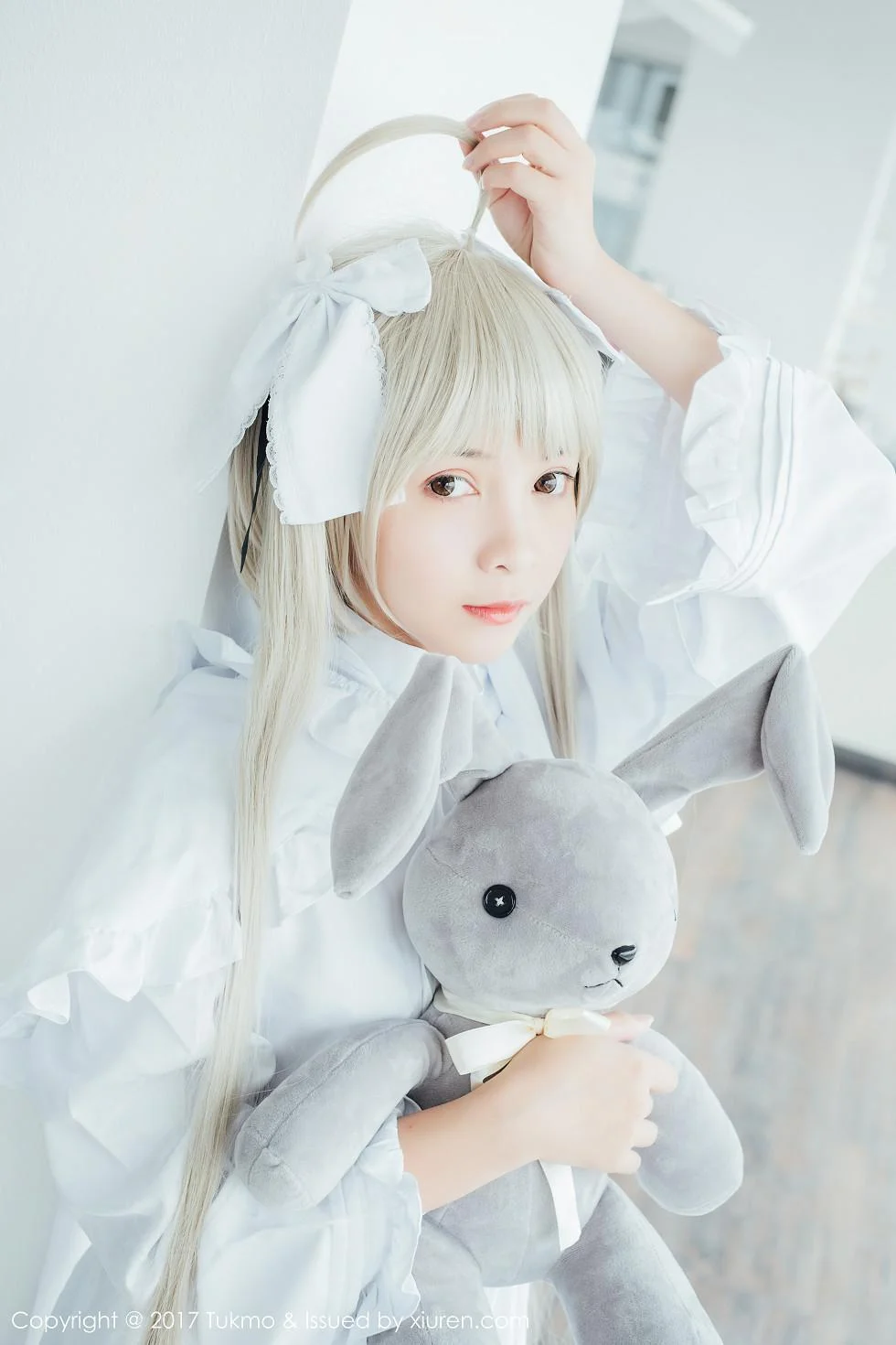鱼丸COS春日野穹系列雪嫩皮肤甜美迷人写真 第 69 张