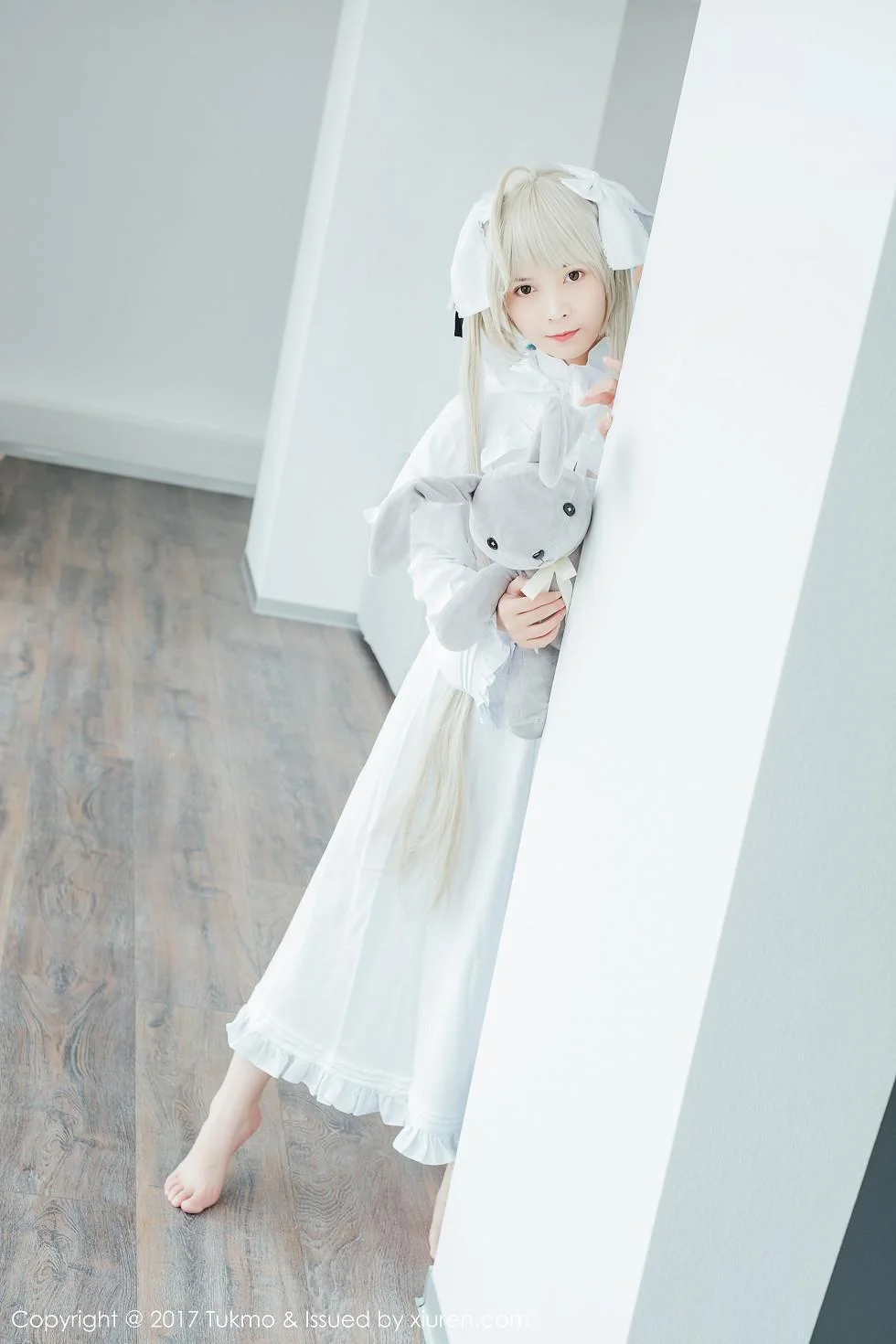 鱼丸COS春日野穹系列雪嫩皮肤甜美迷人写真 第 72 张