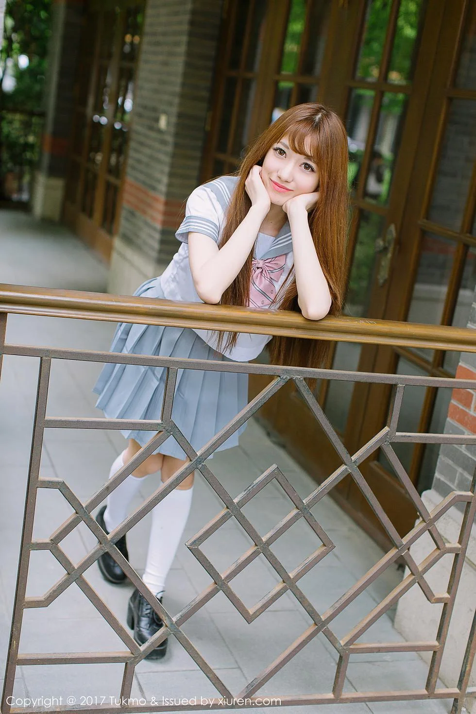 赵乃莹性感学生装及成熟红色连身裙清爽迷人写真 第 41 张
