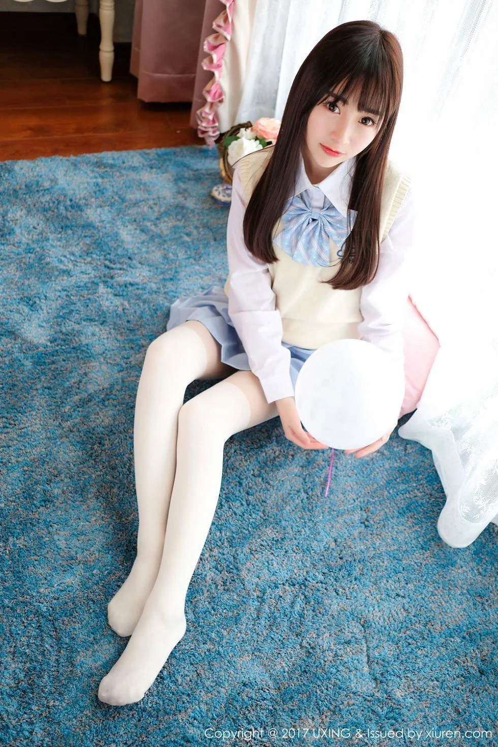 萝莉妹子丸子mayuki清纯学生装秀完美身材清爽迷人写真 第 16 张