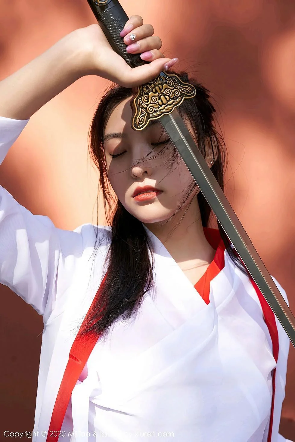 茵茵简紫霞仙子主题CoS古典风清新迷人写真 第 33 张