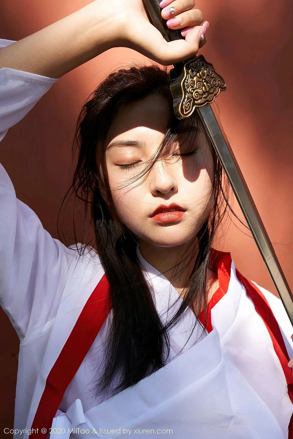 茵茵简紫霞仙子主题CoS古典风清新迷人写真 第 40 张