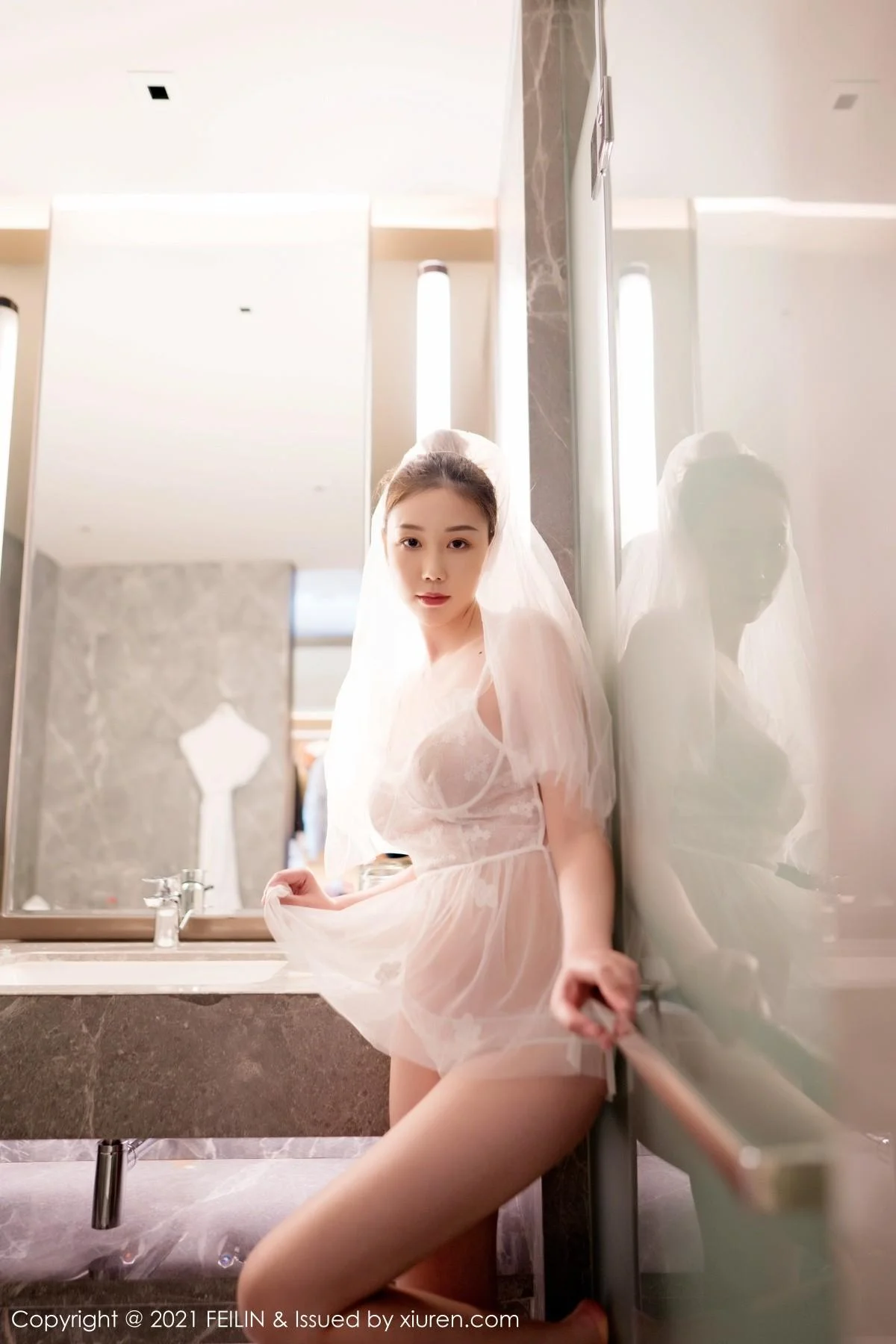 芊澄双马尾主题私房三点式内衣秀完美身材绝美写真 第 76 张