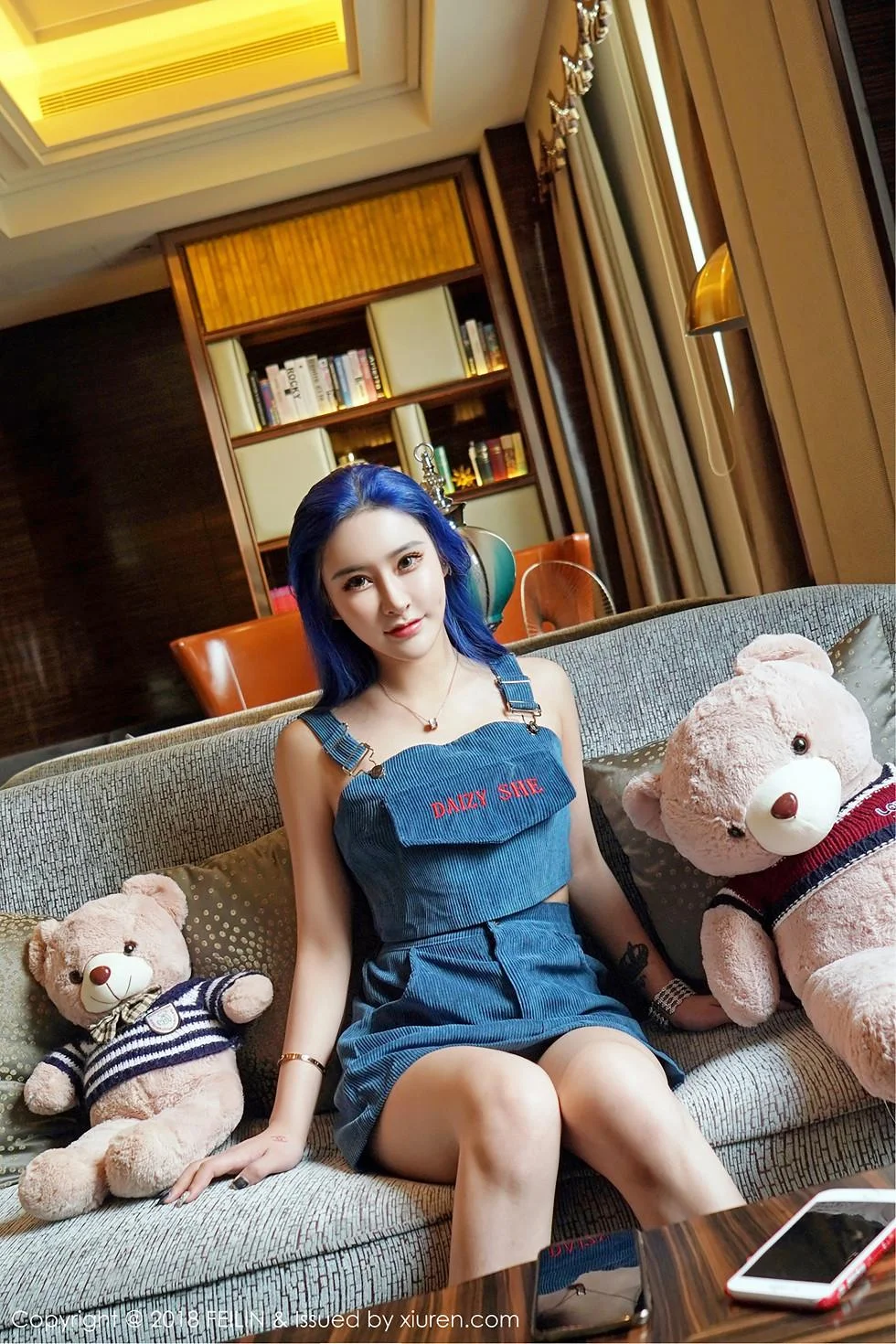 喵莫儿私房全裸火辣胴体配黑色蕾丝丁字裤喷血绝美写真 第 12 张