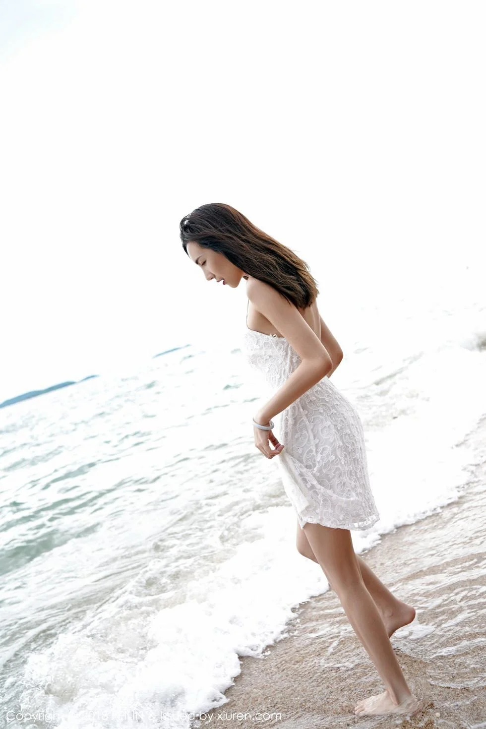 美女主播Hana妹半脱牛仔衣性感黑色蕾丝内衣绝美写真 第 58 张